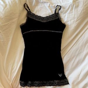Justice Black Tank-Top
